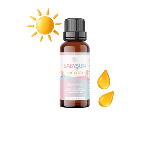 BabySun Vitamin D3 + K2 Tropfen HM Heilarzneihaus Medica