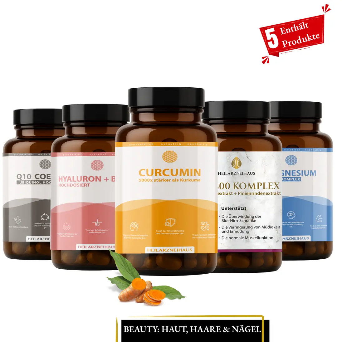 Beauty-Haut-Haare-Nägel Paket HM Heilarzneihaus Medica