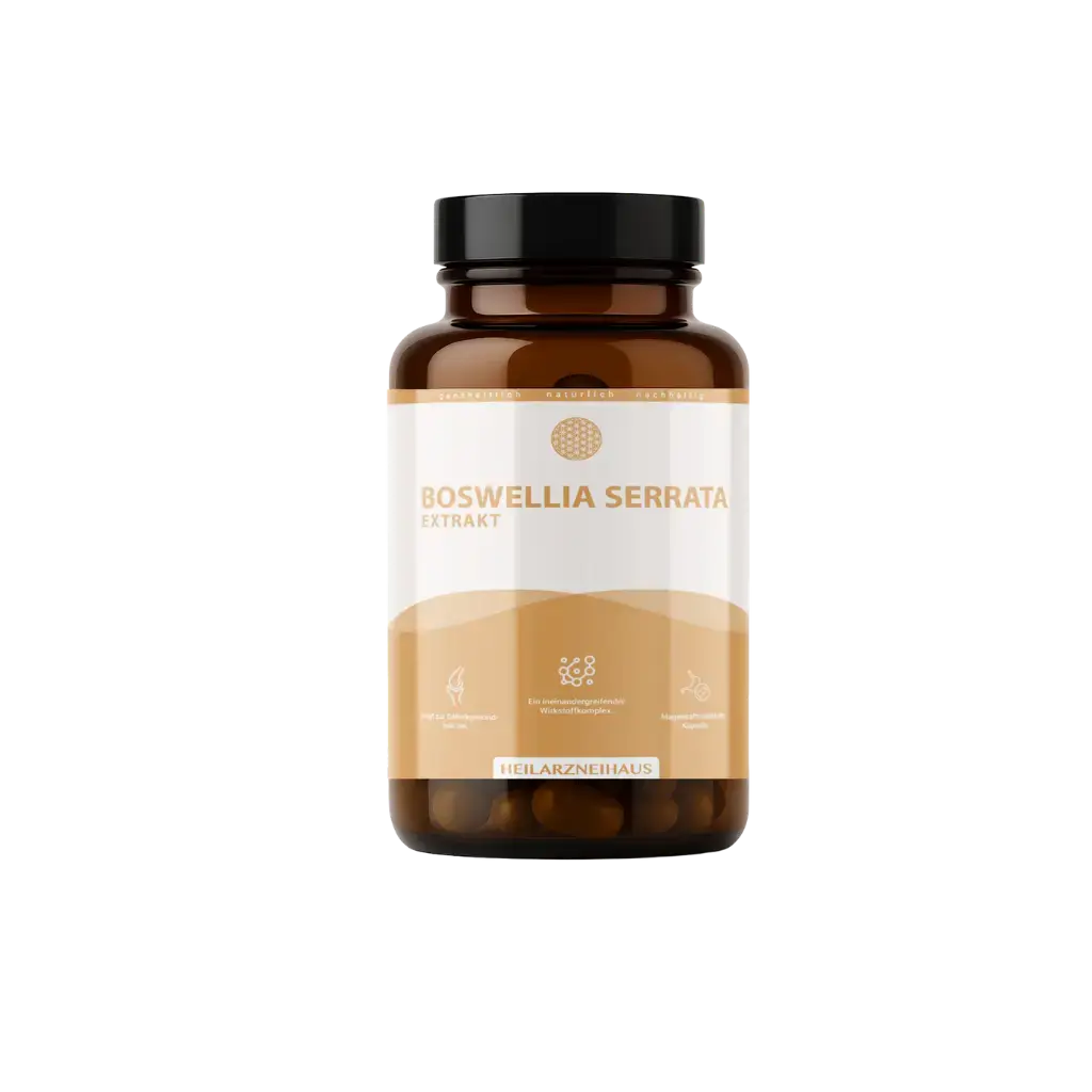 Boswellia Serrata Weihrauch Kapseln: Wildsammlung - Einzelpack