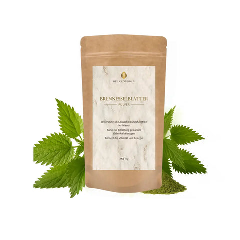 Brennnesselblätter Pulver 250g Heilarzneihaus