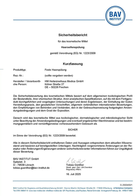 Black Seed Conditioner HM Heilarzneihaus Medica