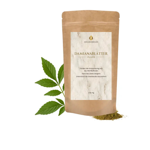 Damianablätter Pulver 250g Heilarzneihaus