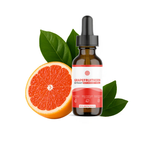 Grapefruitkernextrakt 2600mcg Tropfen Vegan HM Heilarzneihaus Medica