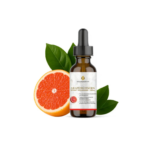Grapefruitkernextrakt 2600mcg Tropfen Vegan HM Heilarzneihaus Medica