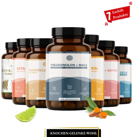 Knochen-Gelenke-Wohl Paket HM Heilarzneihaus Medica