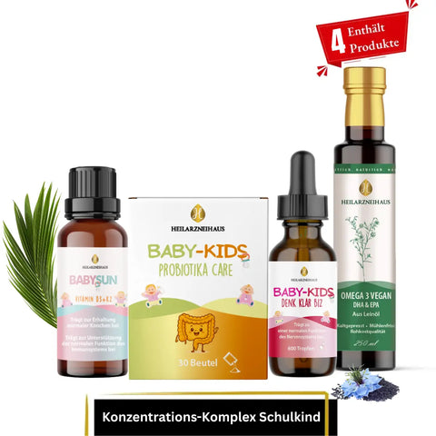 Konzentrations-Komplex Schulkind Heilarzneihaus