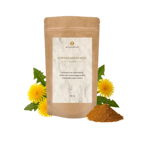 Löwenzahnwurzel Pulver 250g Heilarzneihaus