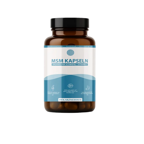 MSM Kapseln OptiMSM® + Vitamin C Kapseln HM Heilarzneihaus Medica