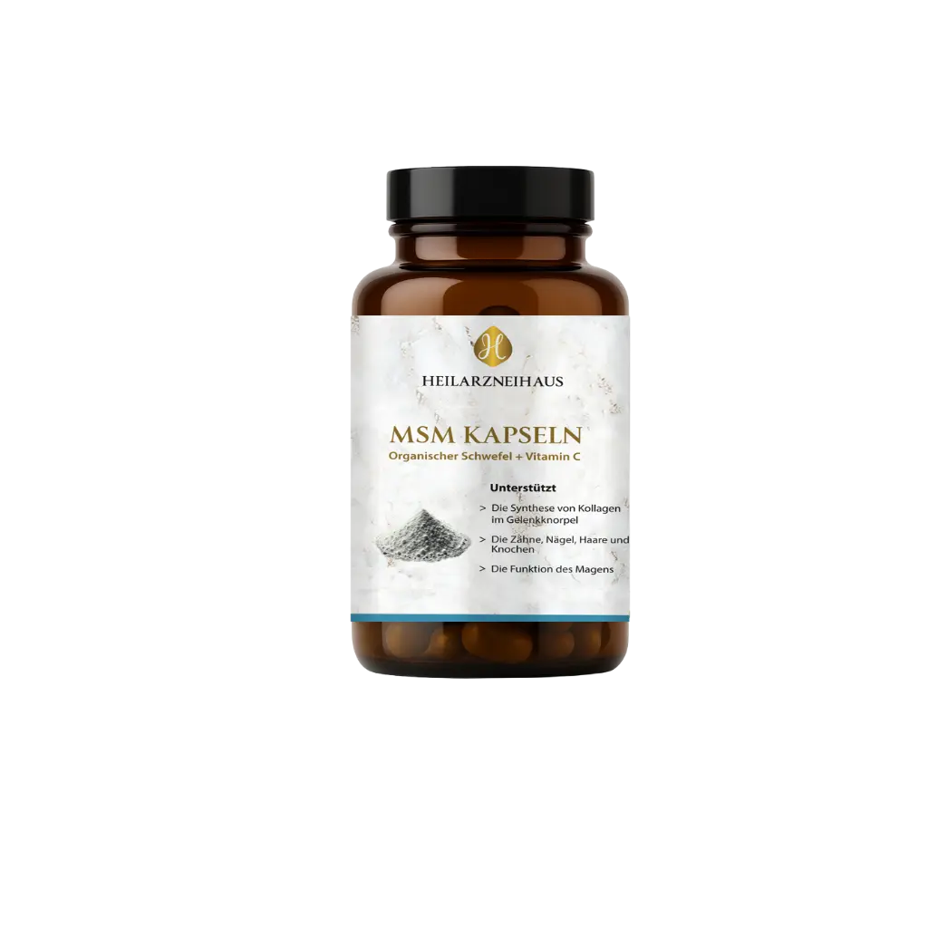MSM Kapseln OptiMSM® + Vitamin C Kapseln - Einzelpack