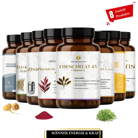Männer-Energie-Kraft Paket HM Heilarzneihaus Medica