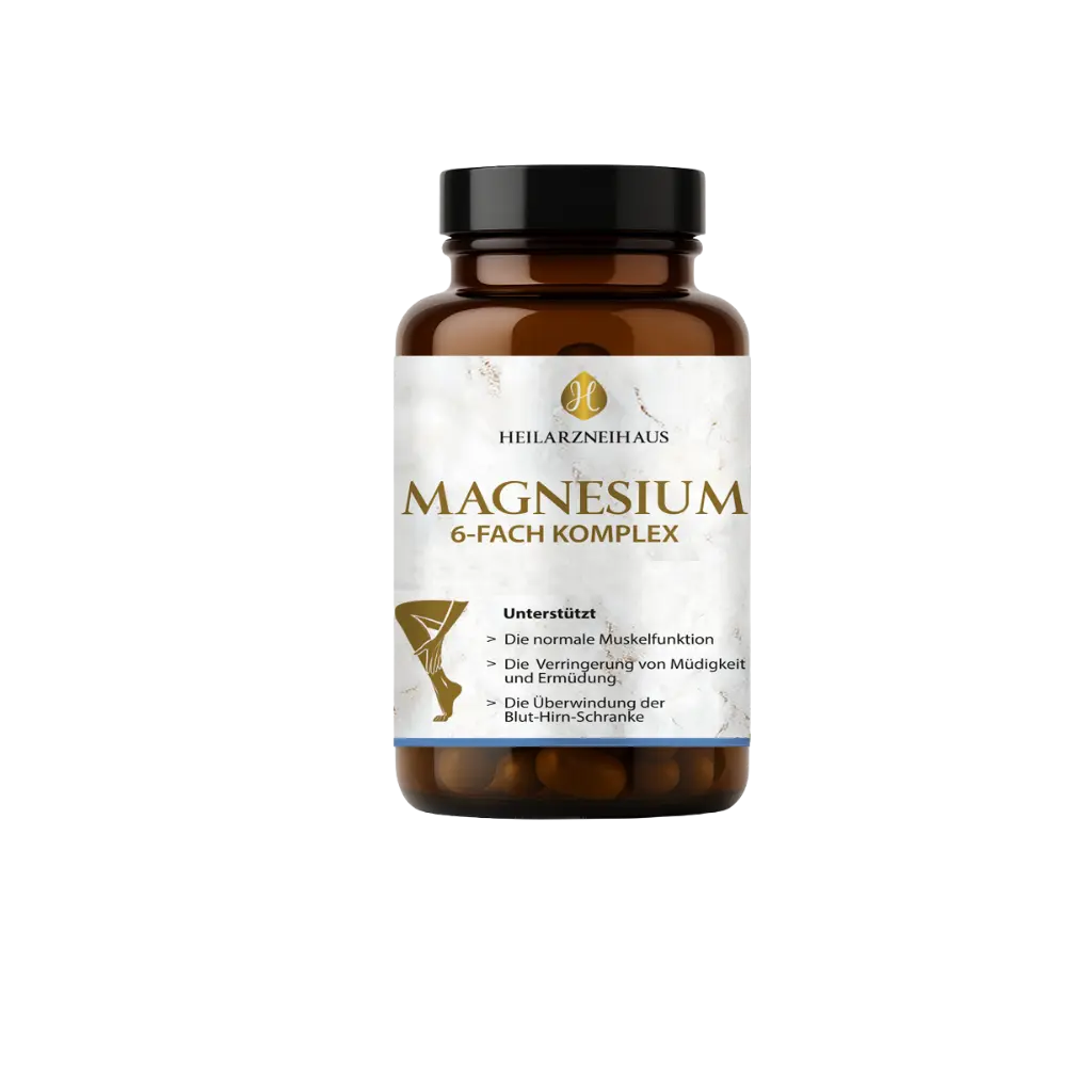 Magnesium 6-Fach Komplex hochdosiert Kapseln - Einzelpack