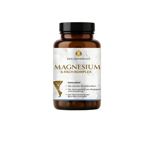 Magnesium 6-Fach Komplex hochdosiert Kapseln HM Heilarzneihaus Medica