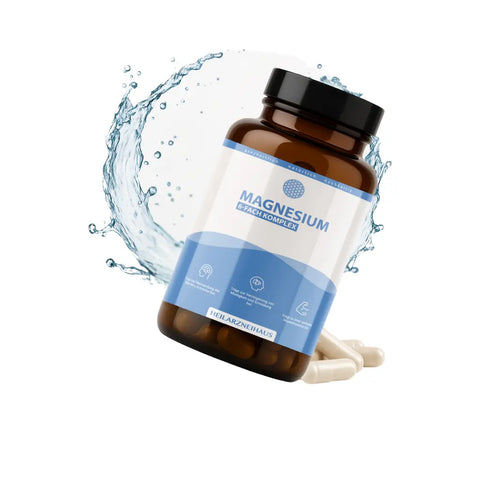 Magnesium 6-Fach Komplex hochdosiert Kapseln HM Heilarzneihaus Medica