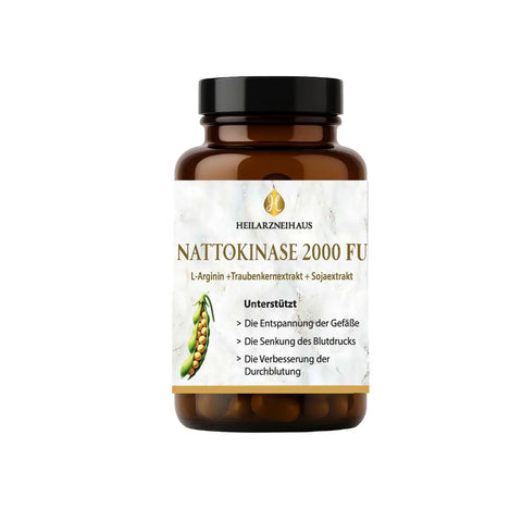 Nattokinase + L-Arginin + OPC Traubenkernextrakt Kapseln