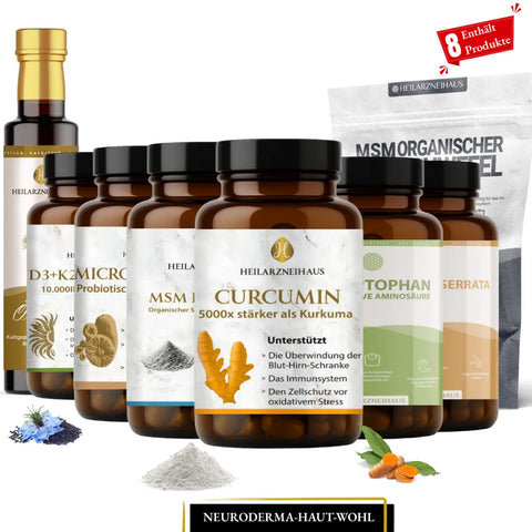 Neuroderma-Haut-Wohl Paket HM Heilarzneihaus Medica