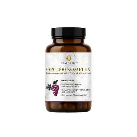 OPC Traubenkernextrakt + Vitamin C Kapseln: Pinienrindenextrakt HM Heilarzneihaus Medica