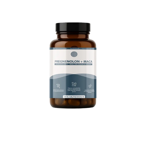 Pregnenolon + Maca + GABA Kapseln : Für Mann & Frau HM Heilarzneihaus Medica