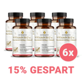 Mindesthaltbarkeit :September 2025 Vitamin B12 hochdosiert + Folsäure Kapseln HM Heilarzneihaus Medica