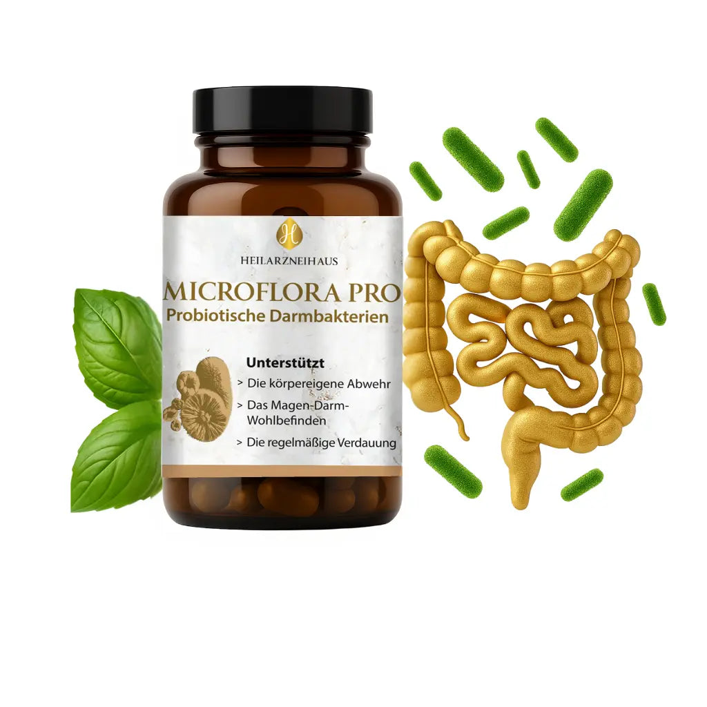 Probiotische Darmbakterien Kapseln HM Heilarzneihaus Medica