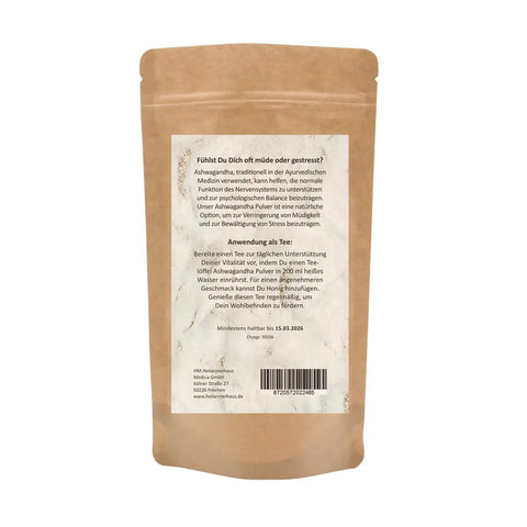 Ashwagandha Pulver 250g Heilarzneihaus