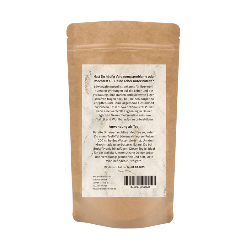 Dandelion root powder