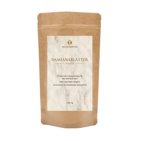 Damianablätter Pulver 250g Heilarzneihaus