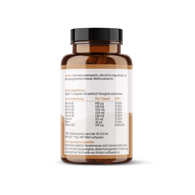 Vitamin B-Komplex hochdosiert Kapseln