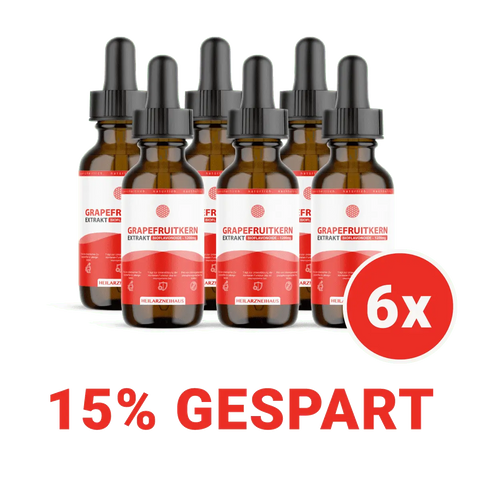 Grapefruitkernextrakt 2600mcg Tropfen Vegan HM Heilarzneihaus Medica