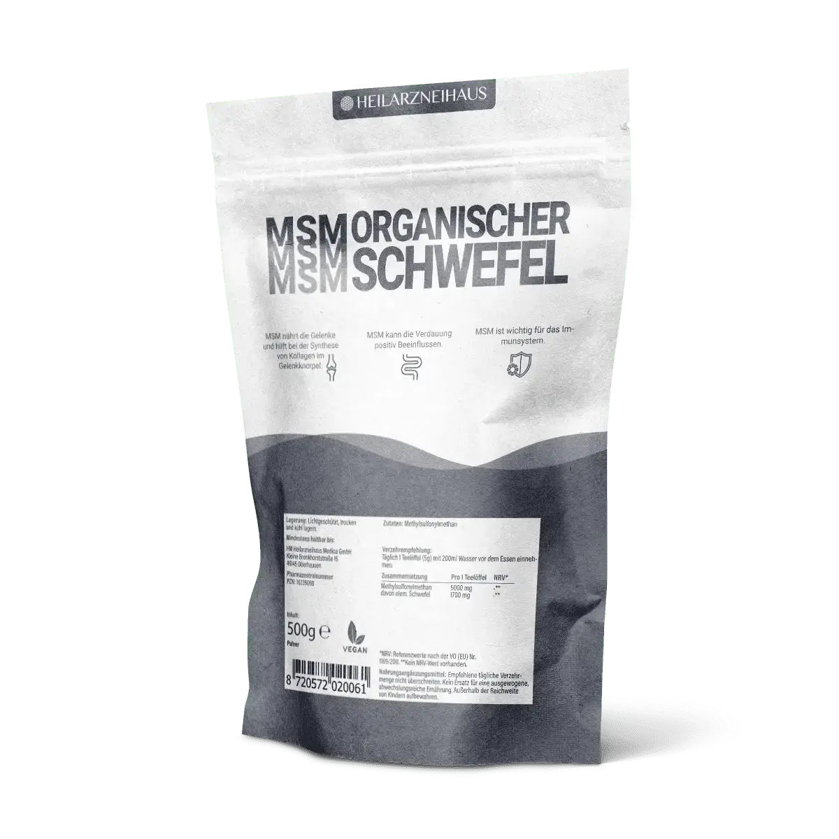 MSM Pulver: Organischer Schwefel - Einzelpack