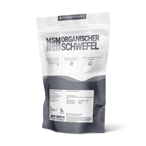 MSM Pulver: Organischer Schwefel HM Heilarzneihaus Medica