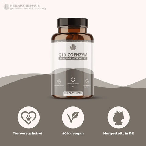 Q10 Coenzym Ubiquinol Kapseln HM Heilarzneihaus Medica