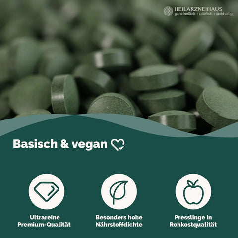 Spirulina Presslinge HM Heilarzneihaus Medica
