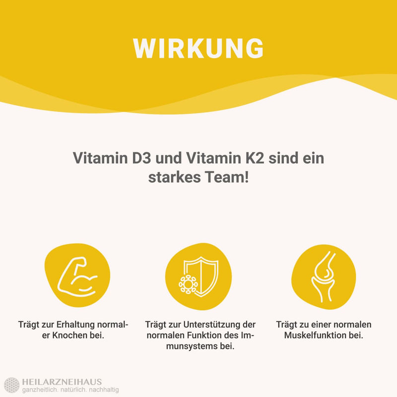 Vitamin D3 + K2 Tropfen 1000IE vegetarisch