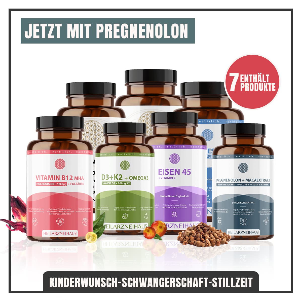 Kinderwunsch-Schwangerschaft-Stillzeit Paket Heilarzneihaus